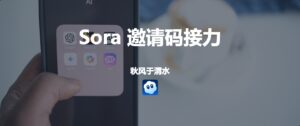 Sora 邀请码接力