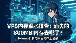 VPS内存缩水排查：消失的 800MB 内存去哪了？