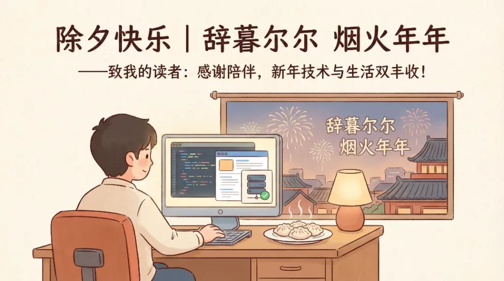 祝大家除夕快乐｜辞暮尔尔 烟火年年