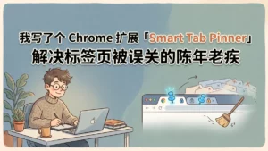 我写了个 Chrome 扩展「Smart Tab Pinner」解决标签页总被误关的陈年老疾